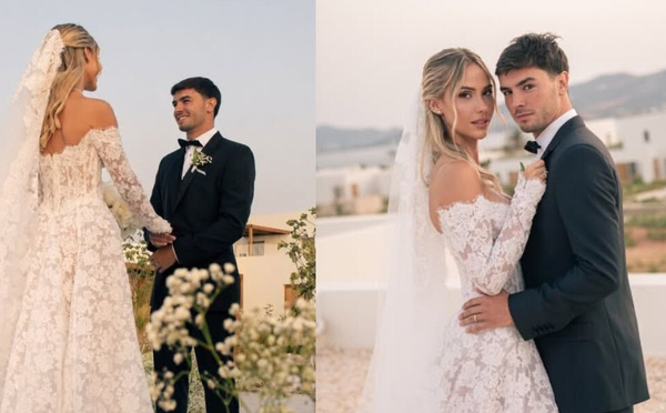 Brahim Díaz a épousé Luz Méndez en Grèce le week-end dernier, couronnant six années de liaison avant de souffler ses 27 bougies