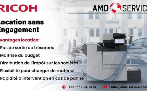 AMD SERVICES: Offres de location flexibles "tout-en-un" pour les entreprises afin de maîtriser les coûts