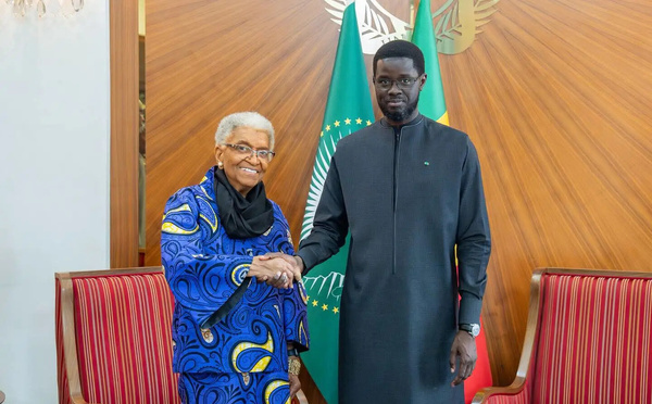 Audience accordée à l’ancienne présidente de la République du Liberia