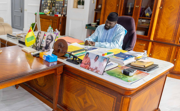 Mamadi Doumbouya réaffirme son engagement pour une Guinée unie, exemplaire et proche de ses citoyens