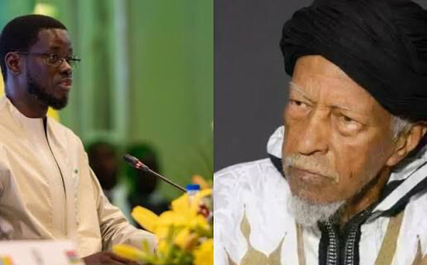 Décès de Cheikhna Cheikh Saadbou Aïdara : le message de compassion du président Bassirou Diomaye Faye