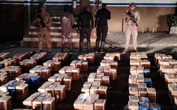 Lutte contre le narcotrafic : interception d'une importante cargaison de drogue dure à la frontière sud du Maroc