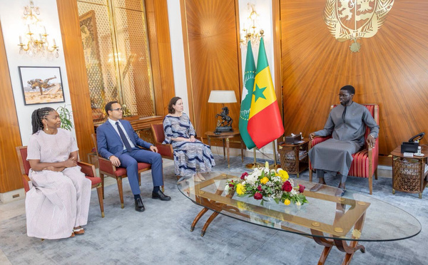 Le Président Bassirou Diomaye Faye reçoit la délégation du Fonds monétaire international au terme de sa mission à Dakar