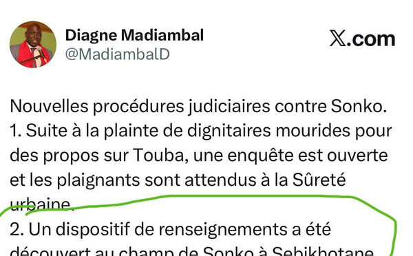 De Sébikhotane aux officines étrangères : Les secrets d'un réseau d'infiltration de grande envergure