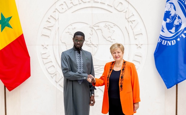 FMI-Sénégal : Les coulisses de l’audience décisive entre Diomaye Faye et Kristalina Georgieva à Washington