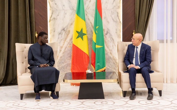 Diplomatie de bon voisinage : Le tête-à-tête stratégique entre Diomaye Faye et El Ghazouani à Nouakchott
