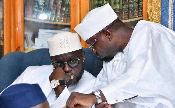Ousmane Sonko – El Malick Ndiaye : une image, des regards qui en disent long
