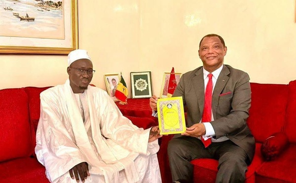 Hassan Naciri et Dr Abdoul Hakim Mbacké : le Maroc et Touba au cœur d’un dialogue fraternel