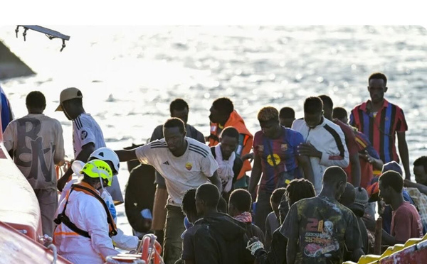  Drame migratoire : 668 migrants secourus aux Canaries en une journée, deux pirogues parties du Sénégal et de la Gambie parmi les rescapées