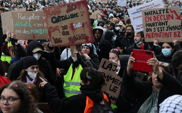 550.000 manifestants ont participé à la mobilisation annonce le ministre de l'Intérieur