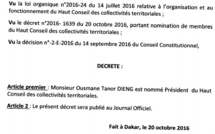 Tout sur le HCCT (décrets signés par le Pr, membres ...) Tout sur le HCCT (décrets signés par le Pr, membres ...)