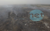 Voici les images prises par un drone, Mbeubeuss après l'incendie du jeudi dernier!!