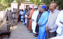 La levée du corps d'Habib Barrow, fils du Pr Gambien