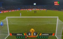 1/4 Finale CAN 2017 - Sénégal VS Cameroun, Tirs au but (4-5)