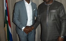 L'opposant Gambien Cheikh Sidya Bayo reçu en audience par le Pr Barrow