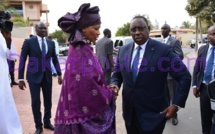 Les images exclusives du Pr Macky présentant ses condoléances chez Me Aissata Tall Sall