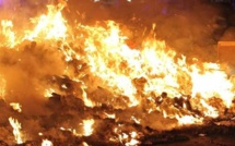 INCENDIE AU MARCHÉ DE KAOLACK: Plus De 30 Cantines Réduites En Cendres