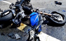 Un Asp à moto fauché par un 4×4