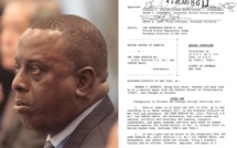 GADIO ARRÊTÉ AUX ETATS-UNIS - Le Sénégalais empêtré dans une affaire de corruption d'officiels Africains de haut rang, de blanchiment d'argent international... Son fils dans le coup. (DOCUMENT)