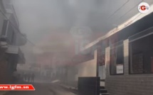 Sergent Pape Khalil Wade sur l’incendie au "Petit théâtre": «Il a fallu un renfort pour venir à bout des flammes»