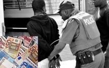 Trois individus interpellés avec de grosses sommes en dollars et euros