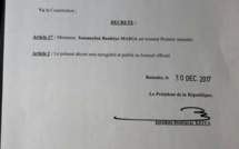 Soumeylou Boubeye Maiga est le nouveau Pm du Mali  (décret)