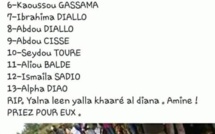 Voici la liste complète du carnage de Borofaye
