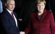 Rencontre Merkel-Poutine: la Syrie et l'Ukraine au coeur des discussions