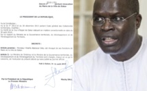 Conséquences du verdict de la Cour d’Appel : Khalifa Sall révoqué de son poste de maire de Dakar (décret)