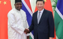 Ce que Barrow et Xi Jinping se sont dits