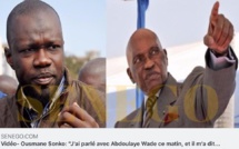 Ousmane Sonko : « Ce que Abdoulaye Wade m’a dit ce matin au téléphone… »