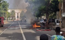 Urgent: Du feu prêt du palais de la République