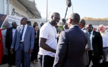 Le comédien Omar Sy à la Cérémonie de présentation du livre "Le Sénégal au coeur"