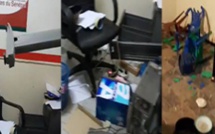 Urgent : Des hommes armés et encagoulés saccagent le siège de Pastef [Vidéo]
