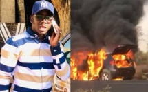 En mission pour Macky à Louga: Le véhicule de Fallou Diayenté Diop a pris feu