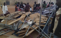 Stade municipal de Mbour : L'effondrement d'une tribune amovible fait quelques blessés, dont des touristes français