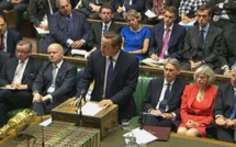 Les députés britanniques rejettent le principe d'un Brexit sans accord