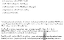 Assemblee generale de la coalition ADIANA de thierno lo (resolution finale)