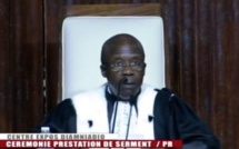 Prestation de serment de Macky : Le discours du président du Conseil constitutionnel