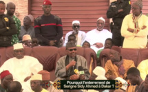 Serigne Pape Malick Sy révèle pourquoi Serigne Ahmed Sy a été inhumé à Yoff (vidéo)