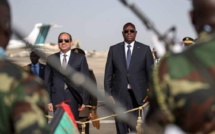Les images de l'arrivée du PR Égyptien à Dakar