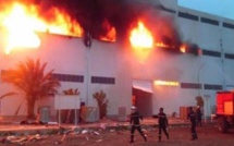 Rufisque: Incendie à l’usine de recyclage de plastiques de Keur Ndiaye Lô