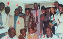 ​ARRÊT SUR IMAGE!   Il y a 21 ans, le maître Psk entouré de ses élèves : Aliou Sall, Yakham Mbaye, Thierno Birahim Fall...