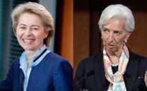 Ursula von der Leyen et Christine Lagarde, deux des quatre nouveaux visages de l'UE