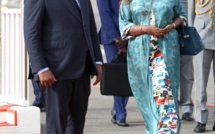 ​Elégance et classe, la Première Dame confirme sa réputation à l’accueil du roi du Swaziland