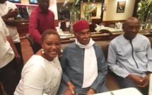 L'ancien Président de la République Me Wade filmé au Café de Rome (images)