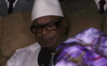 NGUÉNIÈNE : Les larmes du président Malien Ibrahima Boubacar Keita...