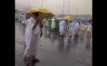 Pèlerinage à la Mecque : Une forte pluie sur Arafat
