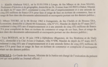 Voici le décret Présidentiel portant  grâce de Khalifa Sall (document)