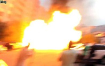 DERNIÈRE MINUTE- Une voiture prend feu à la sortie de Touba